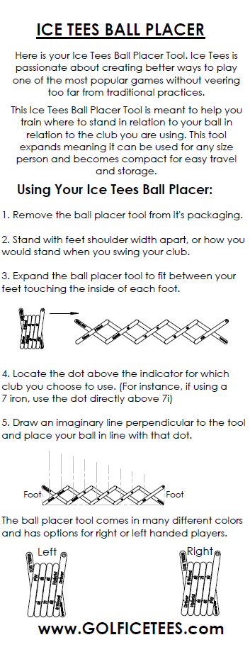 Ball Placer Training Tool